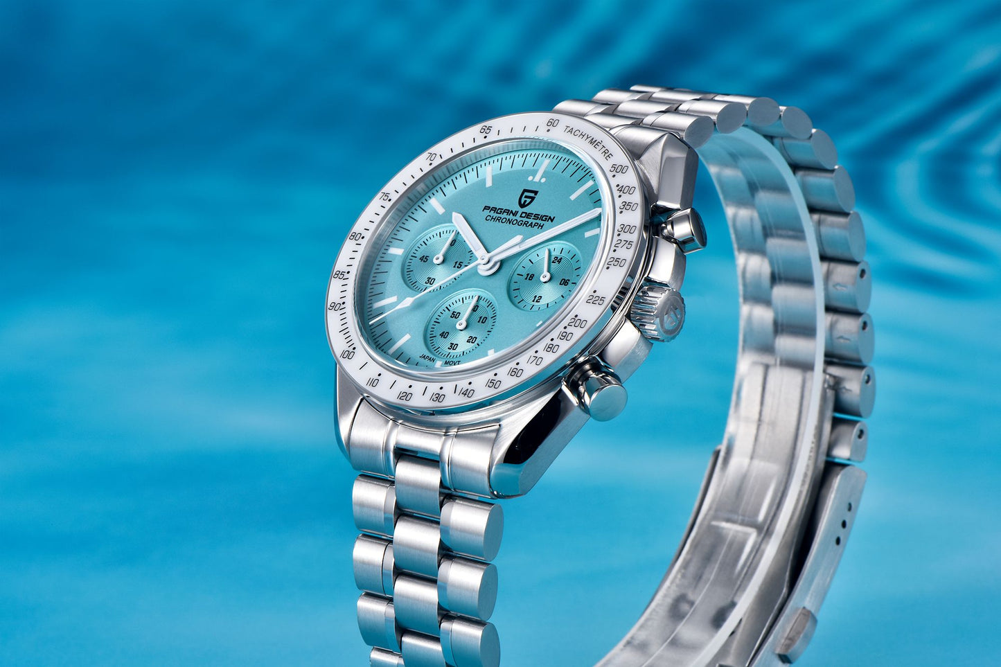 PAGANI DESIGN 2025 New Men's Watches Top Luxury Quartz Watch For Men Auto Date Speed Chronograph AR Sapphire Mirror Wrist watch