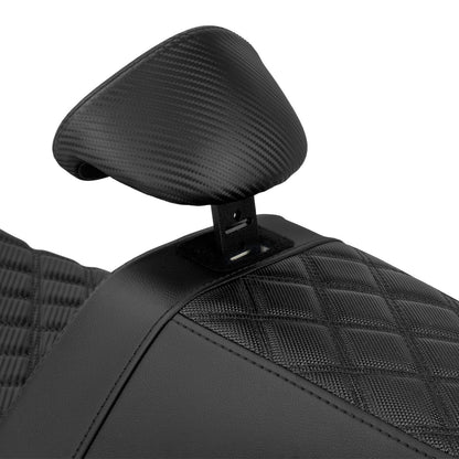 Assento Duplo de Motocicleta com Encosto para Piloto e Passageiro Para Harley Touring FLHR 2024-UP Road Street Glide CVO 2023