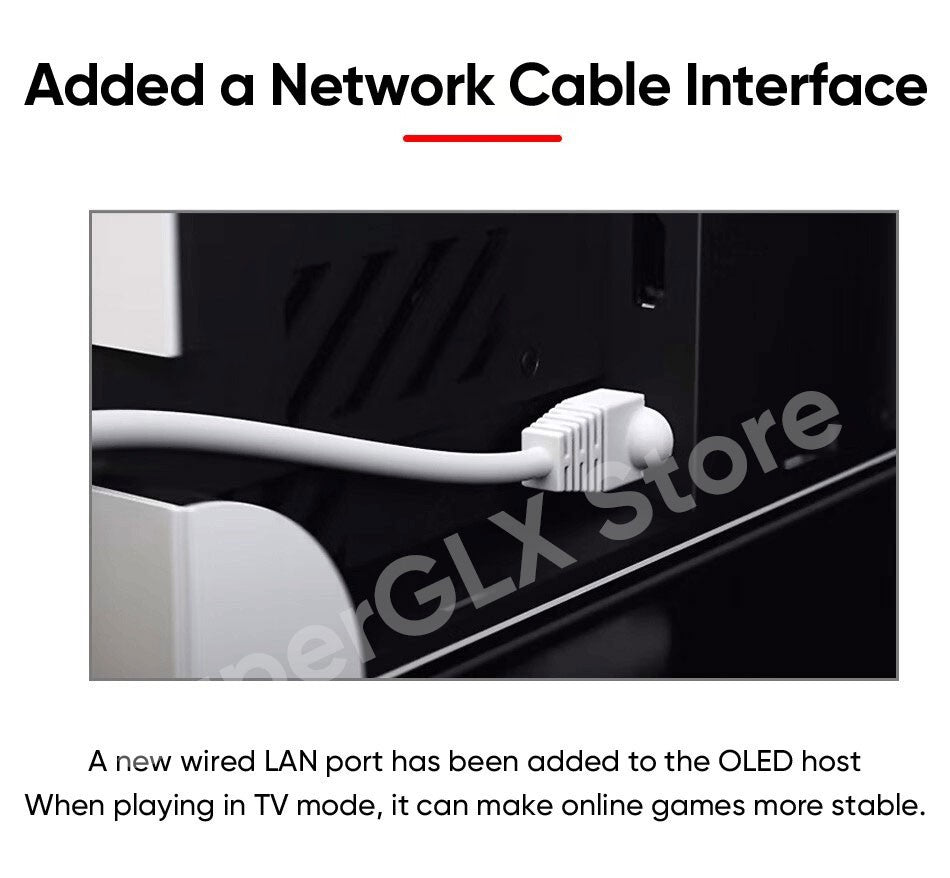 Original Nintendo Switch OLED Model White set Vivid 7” OLED screen 64 GB internal storage Wide adjustable stand