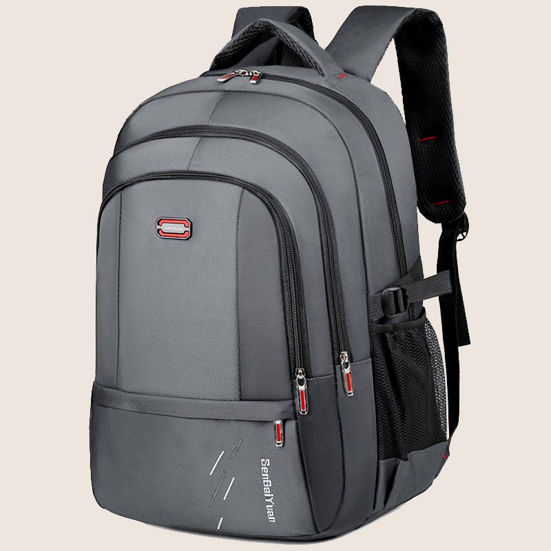 Mochila de Grande Capacidade - Mochila Masculina Espaçosa, Durável e Estilosa, Perfeita para Viagens de Negócios, Lazer e Uso Diário, Su