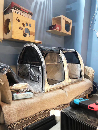 EFCAT Tenda de Exposição Dobrável para Gatos, Gaiola Grande, Casa, Gatinho, Sala de Parto, Gaiola Portátil Profissional para Exposição de Gatos