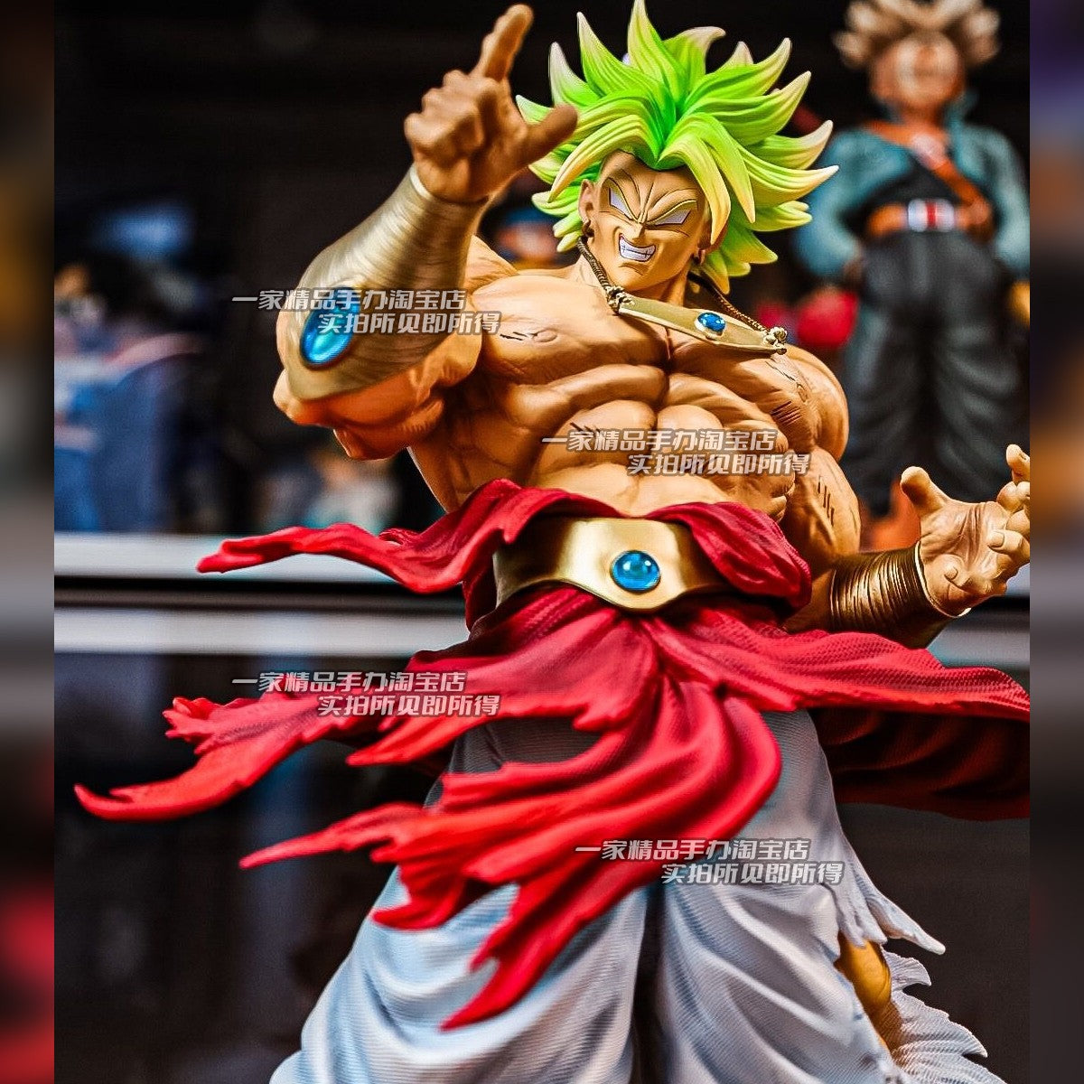 50CM Dragon Ball Breaking Circle Broly Figure Estátua JT Irmão Super Saiyajin GK Modelo de Estátua Ornamento Presente para Menino