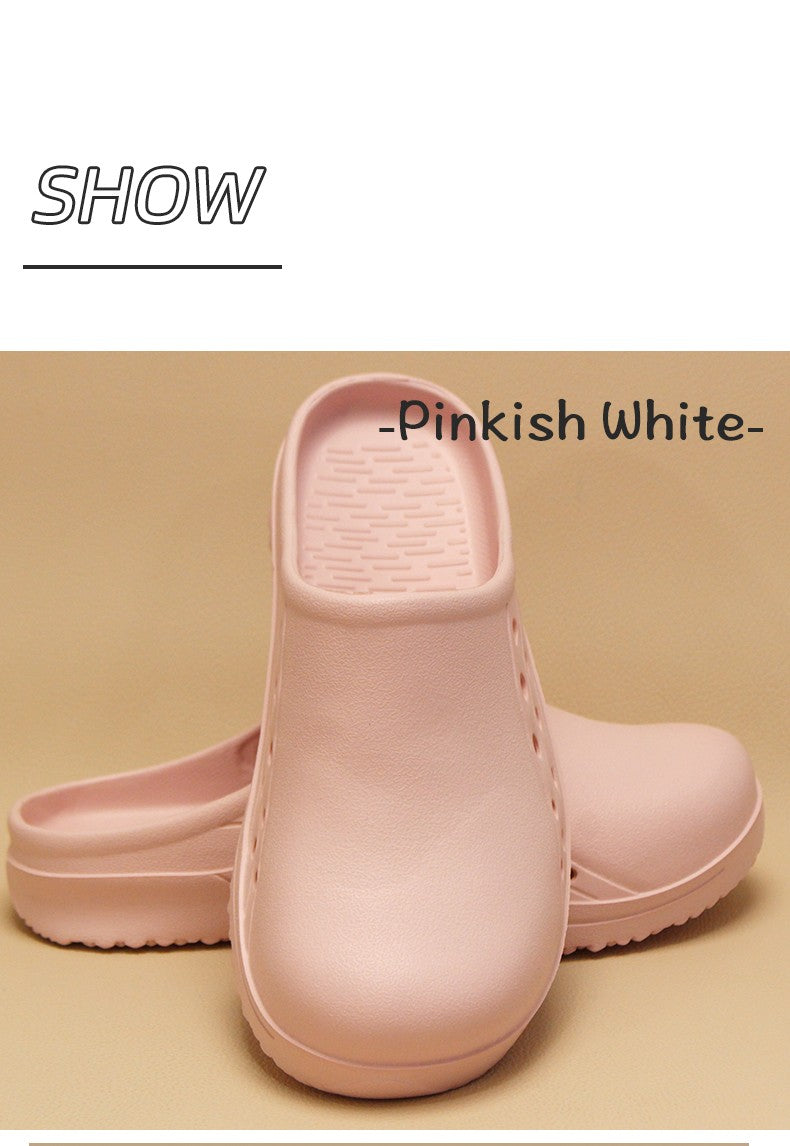 High Quality Scrub Shoes Non-slip Dentist Nursing Clogs Healthcare Service Work Slippers Soft Operating Room Protective Clogs