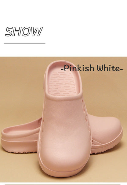 High Quality Scrub Shoes Non-slip Dentist Nursing Clogs Healthcare Service Work Slippers Soft Operating Room Protective Clogs