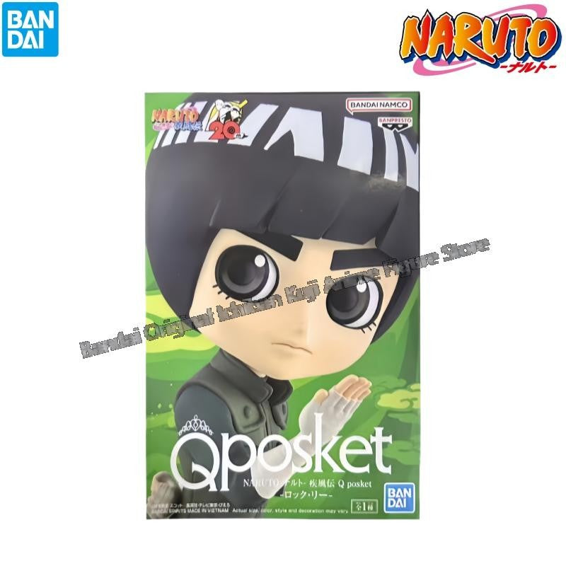 Em estoque Bandai Modelo Boneca Novo na caixa Naruto Qposket Jiraiya Tsunade Orochimaru Rock Lee Personagens de anime Garage Kit