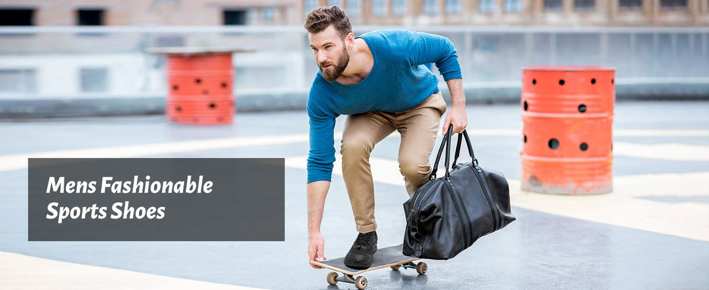 HOBIBEAR Unisex Running Shoes Elastic Band Hiking Sneakers Lightweight Breathable Casual Shoes