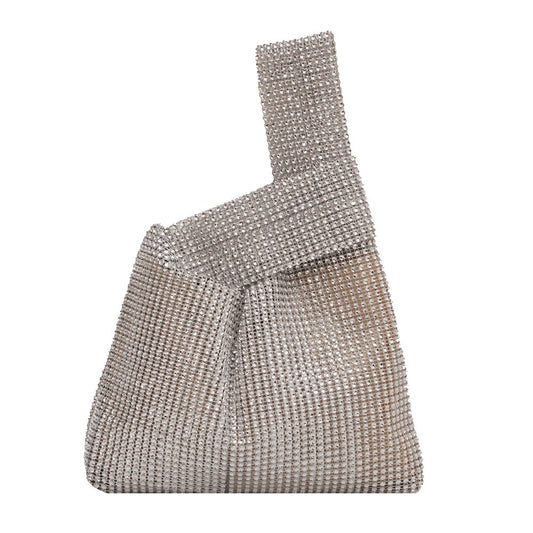 Sequins Bags Women Tote Bags Crystal Bling Fashion Lady Bucket Handbags Girls Glitter Purse Brand Luxury Designer Evening Clutch