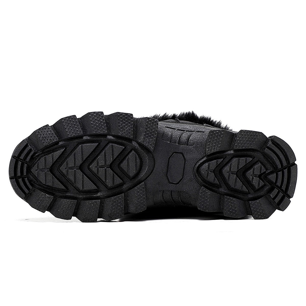 2025 Women's Snow Boots Beige Lace-up Waterproof Antiskid Female New Ankle Boots Walking Shoes plush Winter Warm Mid-Calf Boots