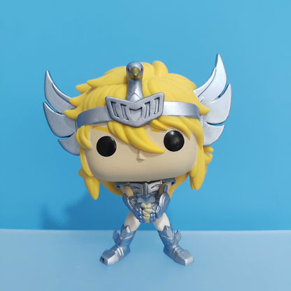 Funko Pop Cavaleiros do Zodíaco Boneco Articulado Hyoga de Cisne #808 Shiryu de Dragão #807 Shun de Andrômeda #809 Ikki de Fênix #810 Bonecos de Vinil Brinquedos