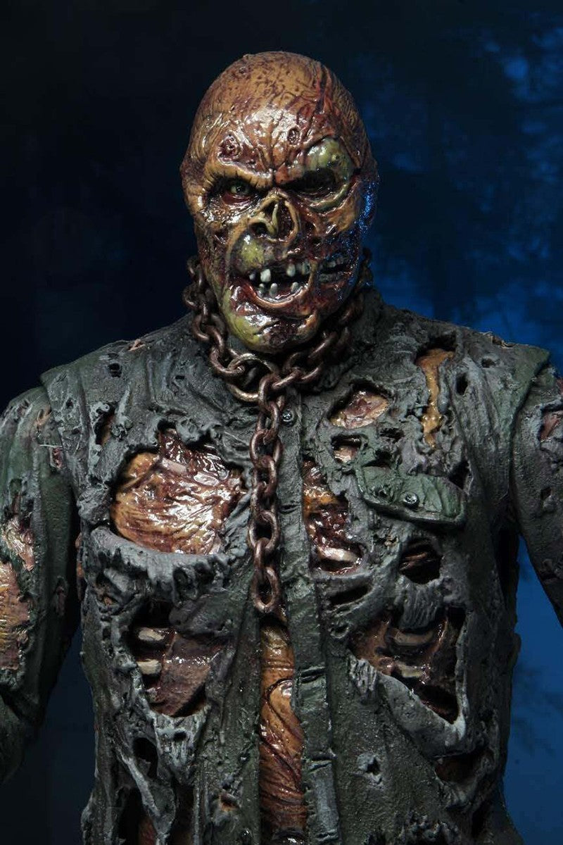 Original NECA Michael Myers Figure Ultimate Jason Voorhees Action Figure With LED Toys Christmas Halloween Horror Gift