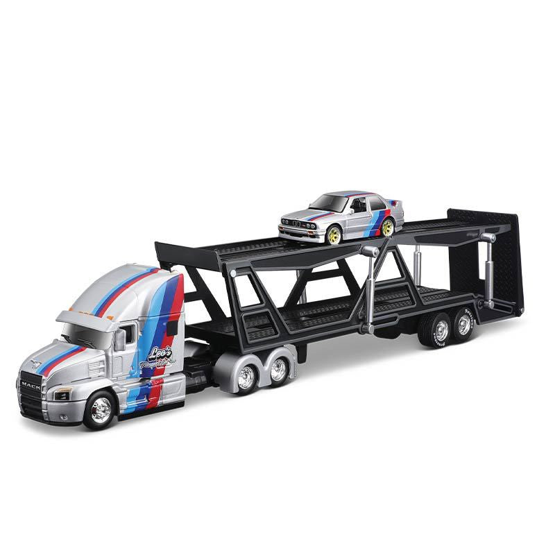Maisto 1:64 MACK Anthem LoneStar UP Transport Fundição Fabricação Reboque Modelo Simulação Modelo Coleção Carro de Liga