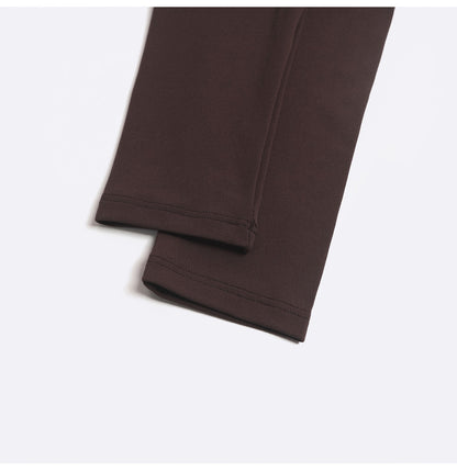 SOISOU 5 Colors Half-High Collar Slim Fit Yoga Top Women's Pilates Pullover Sports Long Sleeve High Elastic Fitness T Shirt