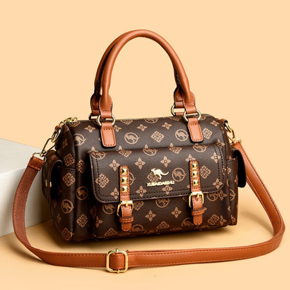 Luxury Designer Soft Pu Leather Shoulder Crossbody Messenger Bags for Women 2026 High Quality Casual Ladies Purses and Handbags