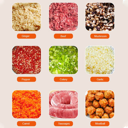 Moedor de Carne, Enchedor de Linguiça, Moedor de Carne Elétrico Enchedor de Linguiça para Cozinha Doméstica e Uso Comercial