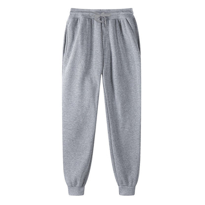 Women Sports Pants Oversize High Elastic Baggy Joggers Sweatpants Casual White Loose Fit Cotton Trousers Winter Fleece Pants