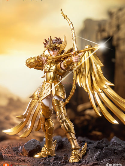 Kit de Bonecos Articulados Saint Seiya Blk Blokees Originais - Touro Pégaso Sagitário Brinquedos de Anime Colecionáveis Montados Presente de Aniversário