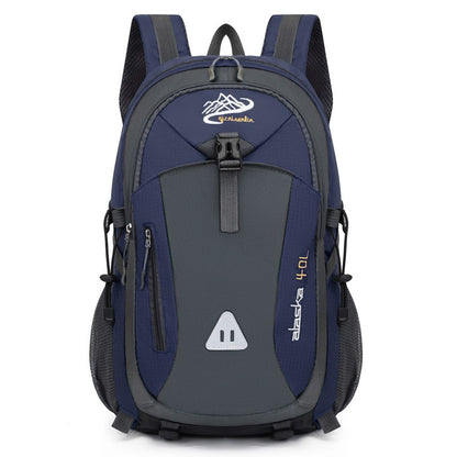 Mochila Multifuncional Respirável para Caminhada Esportiva Mochila de Grande Capacidade em Poliéster Para Caminhada Ciclismo Academia