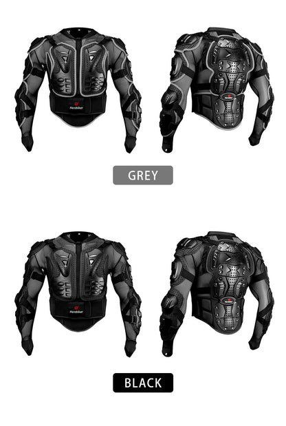 New Motorcycle Jackets Men's Full Body Armor Protection Jackets Motocross Enduro Racing Moto Protective Equipment Clothes S-4XL