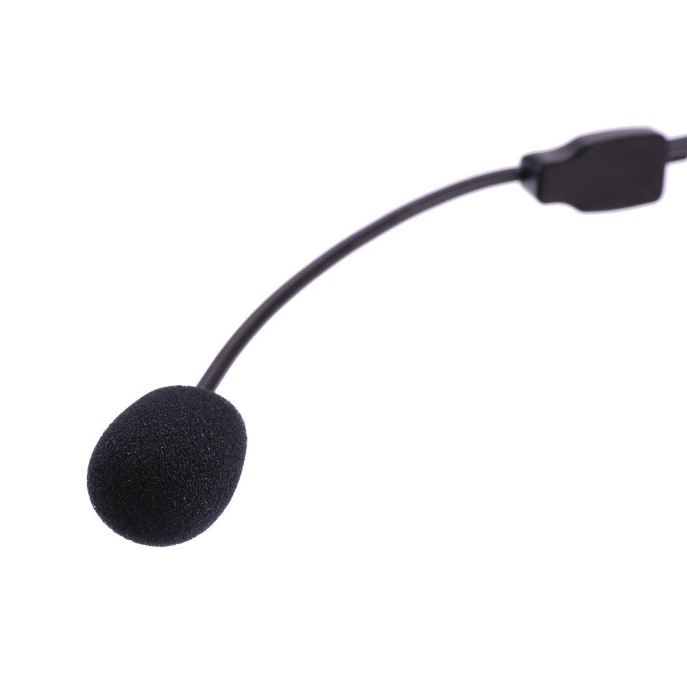 Microfone com Fio P2 (3.5mm) Headset Microfone de Cabeça Amplificador de Voz Leve Sobre a Cabeça para Ensino e Reuniões