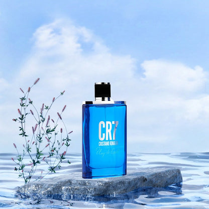 Cristiano Ronaldo Cr7 Play It Cool men Eau De Toilette Spray 100ml Aromatic Woody Original Long-Lasting Fragrance