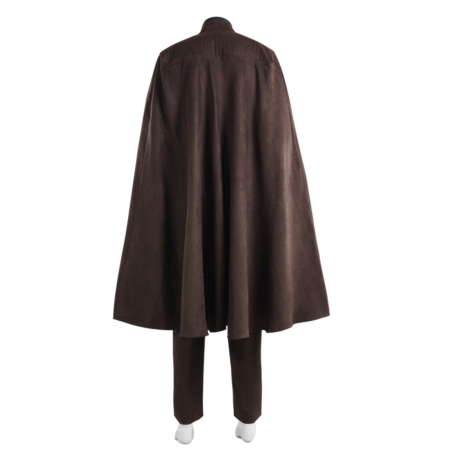 Adult Count Dooku Cosplay Full Set Jedi Brown Cloak Tunic with Belt Count Dooku Halloween Uniform for MenNaobciu