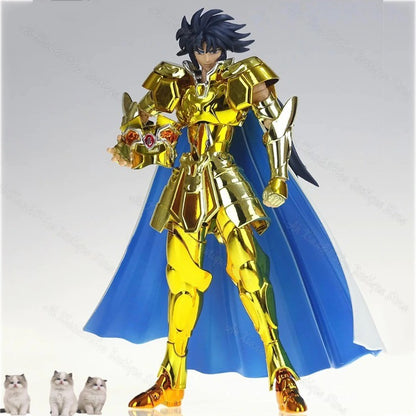 EM ESTOQUE CS Modelo Saint Seiya Myth Cloth EX Sagitário Aiolos/Capricórnio Shura/Gêmeos Saga/Libra Dohko Boneco de Ação