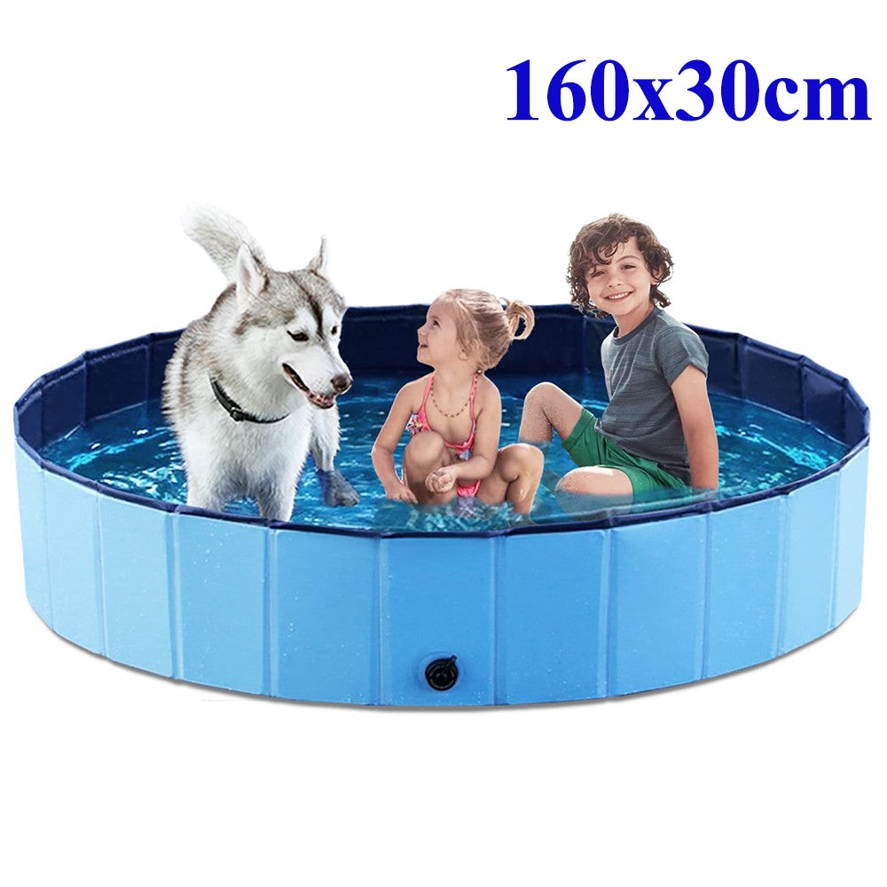Piscina para Cães ou Cobertura de Piscina, Piscina Portátil de Plástico, Banheira de Higiene, Resistente a Arranhões, Piscinas para Animais de Estimação, Banheira para Cães Grandes