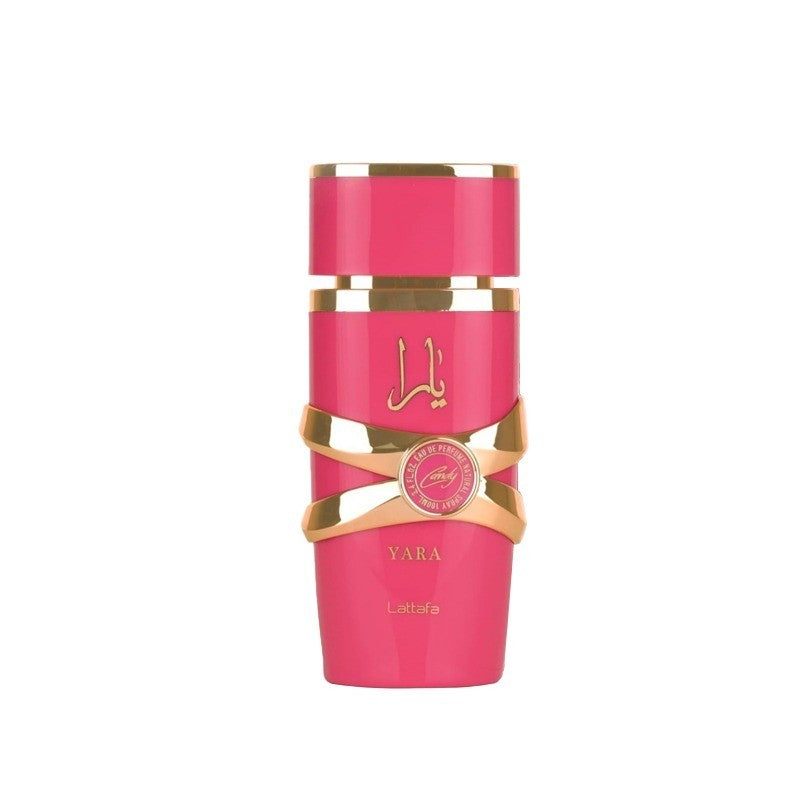 Lattafa Yara Candy Vanilla Frutado Cítrico Floral Eau de Parfum Fragrância de Longa Duração para Mulheres 3.40 Onças 100 ml