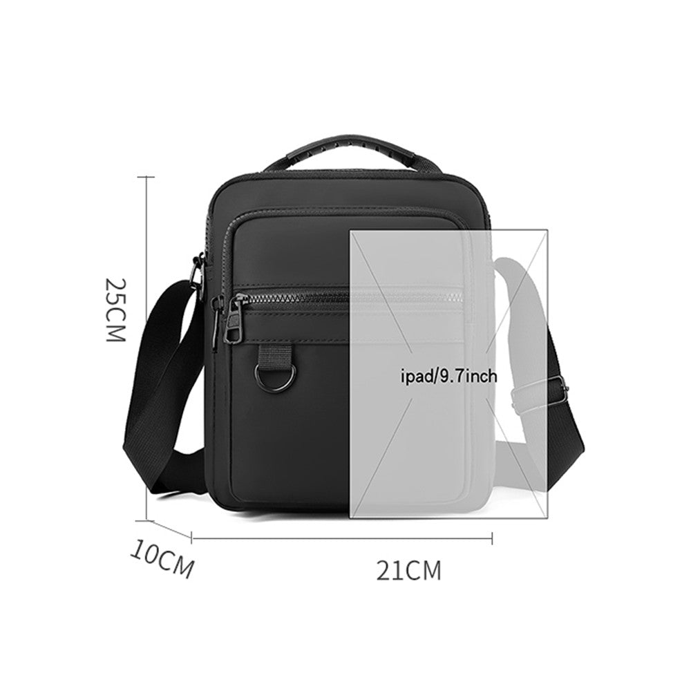 Men's Shoulder Bag, Casual Sports Men's Canvas Crossbody Bag, Business Small Backpack