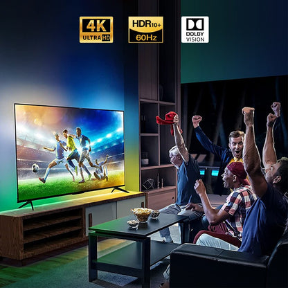 Christmas Ambient TV LED Backlight Sync to Screen For 40-130 Inch Real-Time Sync Light Strip For 4K HDMI-Compatible 2.0 Device