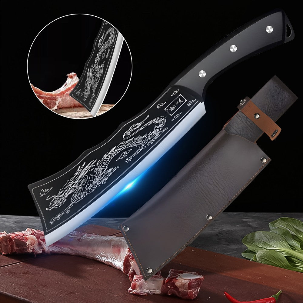 Faca de Cozinha Super Afiada MDHAND Aço Inoxidável 3CR13 Forjada Faca de Desossar para Cozinha Carne Frutas Culinária Acessório de Faca de Chef