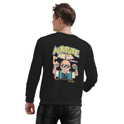 Alkpote pokepote classique Pullover mens clothing men clothes men's sweat-shirt set autumn clothes oversize sweatshirts
