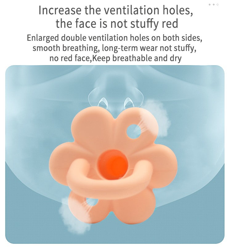 TYRY.HU Baby Newborn Soft Food Silicone Nipple Infant Safe Circle Type Nipples Toddler Pacifier Kids Teether Toy For Boy Girls