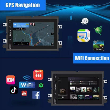 7inch Android 13 AHD Camera Car Stereo Radio +2+32G Microphone GPS Navi For 2013 2014 Ford F-150 Raptor GPS FM Player