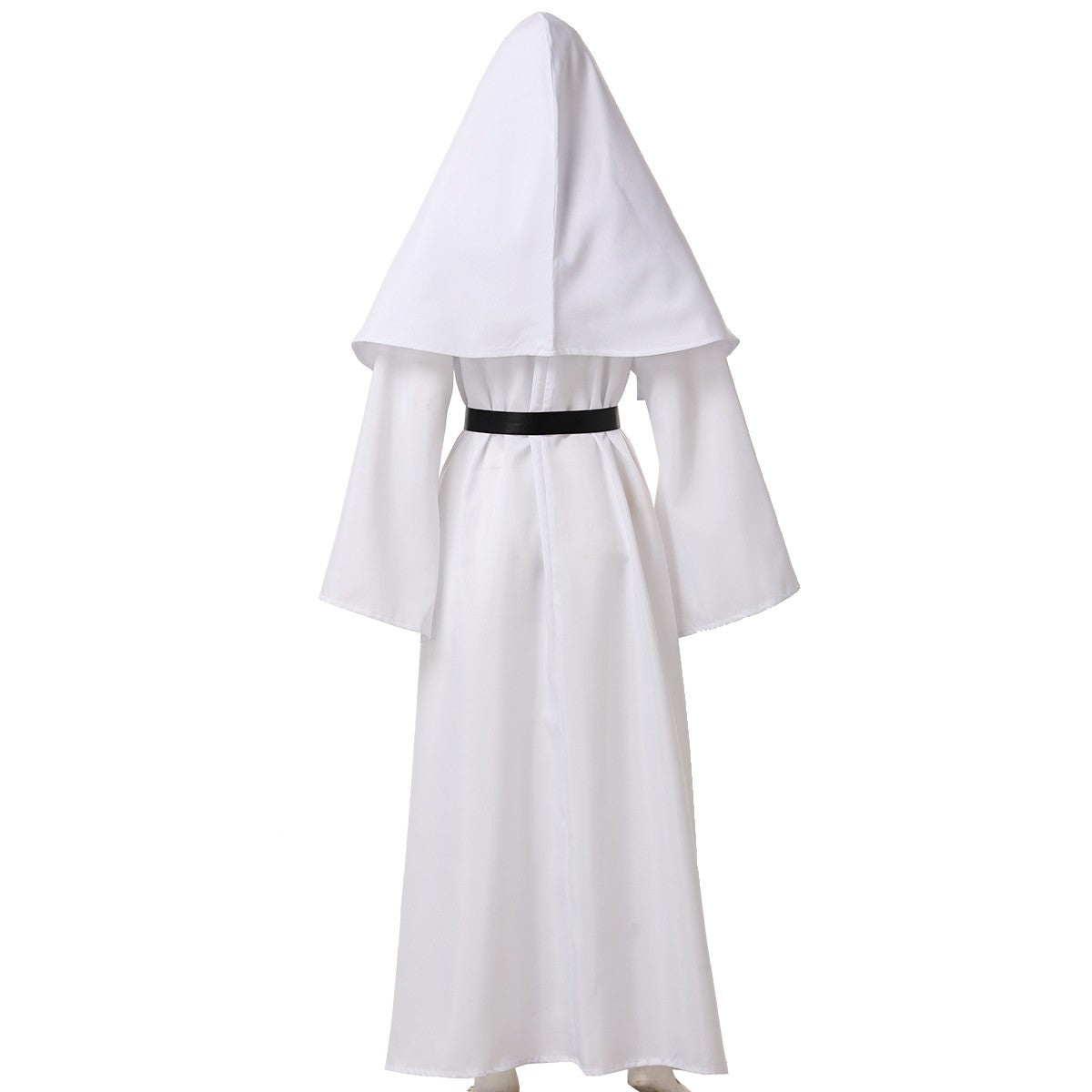 Nun Dress Halloween Costume for Women Scary Cosplay Mary Priest Dresses