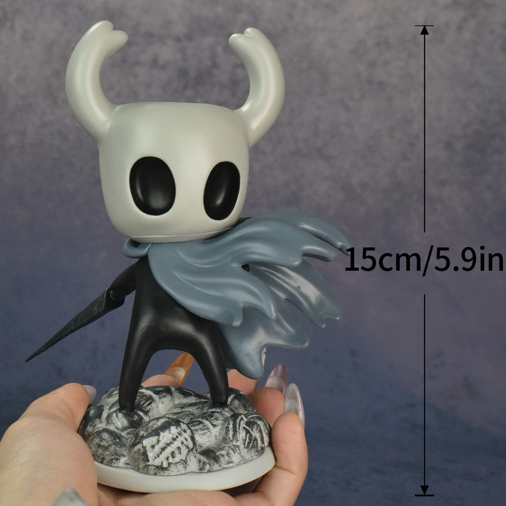 3 peças/conjunto Brinquedos Hollow Knight Anime Jogo Boneco O Cavaleiro Boneco de Ação Hornet/Quirrel Estatueta Modelo Colecionável com Caixa