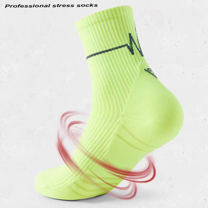 1/3Pair Professional Running Socks Men's Women Marathon Whiteline Cycling Socks Men Lady Sport Running Sports Socks