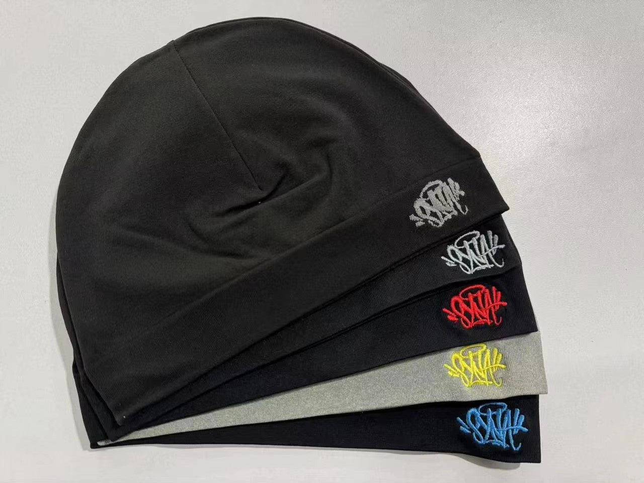 Gorros de Caveira Sy Touca de Corrida Sy 2025 Novo Tricô Sy-na Touca Masculina Feminina Touca de Qualidade Y2k Gorros Quentes