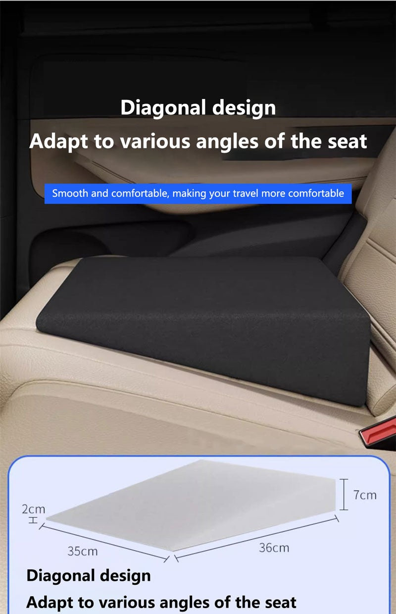 Car Leveling Pad All-Season Car Seat Cushion - Sponge Filled Flattening The Rear Seats Of The Car With Sleeping Mats Fit
