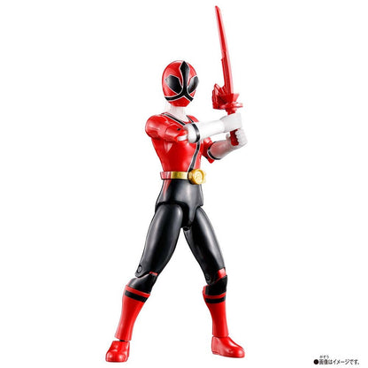 Em estoque, original Bandai Action Hero Super Sentai Power Rangers Coleção Red Rangers Bonecos de Ação Modelo Brinquedo Presente