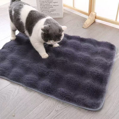 Tapete Pet Ultra Macio Manta Quentinha para Cães e Gatos Cama para Sofá Almofada Ultra Confortável Tapete Cobertor para Gatos e Cães Tapete para Dormir