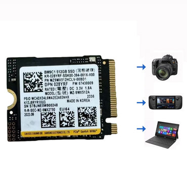 OEM SAMSUNG SSD PCIe 4.0 M.2 2230 BM9C1 512GB & M.2 2242 PM9B1 / PM9C1a 256GB & PCIe 3.0 M.2 2242 PM991a 128GB 256GB NVMe SSD