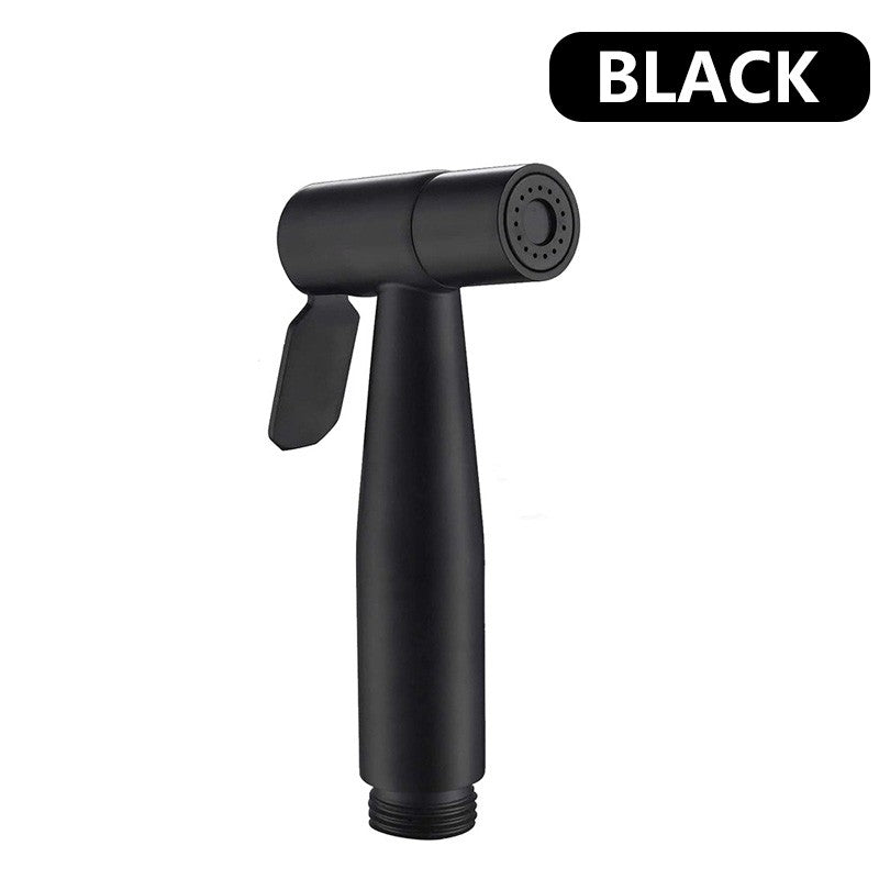 Pulverizador de Torneira de Banheiro Portátil, Pulverizador de Aço Inoxidável, Pistola de Pulverização de Bidê Manual, Chuveiro Higiênico de Limpeza Automática, Torneira Manual de Banheiro
