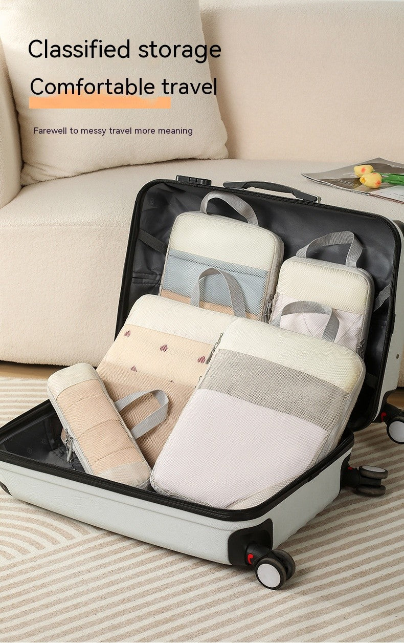Compression Packing Cubes for Suitcases Travel Accessories Expandable Packing Organizers Lightweight Travel Organizer Cubes