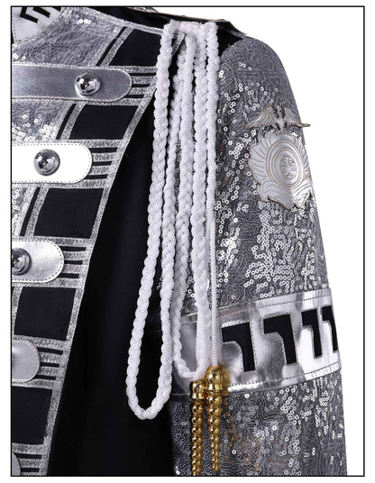 Punk Rock Michael Jackson Germany Military Cool Gaorgeous Teaser Jacket Outerwear for Collection costume