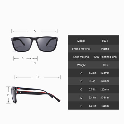 Fashion Vintage Square Sunglasses Men Women Luxury Brand Designer Men's Sun Glasses Driving Fishing UV400 Eyewear Men