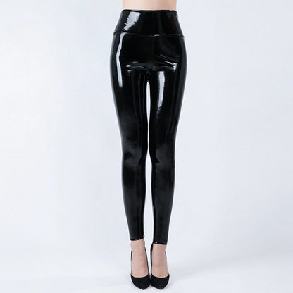 High Waist PVC Faux Leather Pencil Pants Women PU 3XL Elasticity Leggings Trousers Sexy Ladies Slim Bodycon NEW