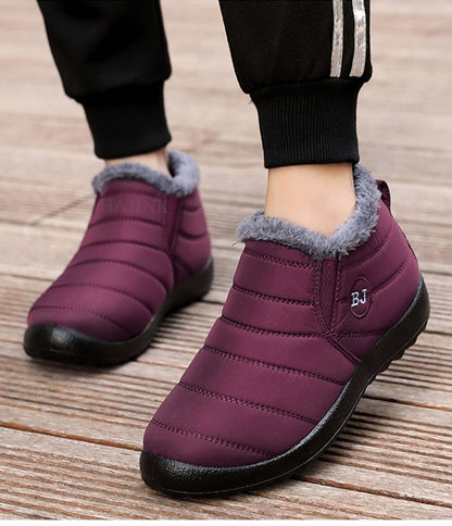 Men Boots 2025 Winter Shoes For Men Waterproof Snow Boots Winter Botas Hombre Warm Fur Ankle Boots Mens Botines