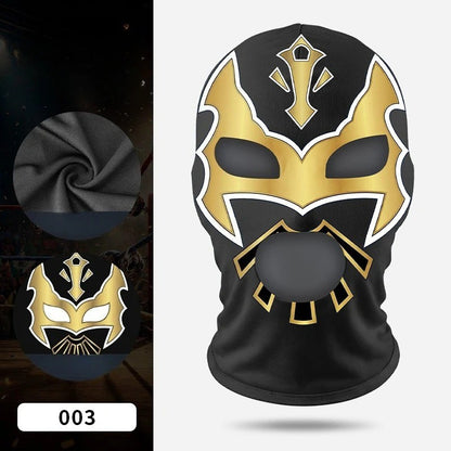 @ Mask Elastic Milk Silk Mask Lycra Fabric Print Halloween Party Dress Up Costume Party MaskBoxing Mask Wrestling