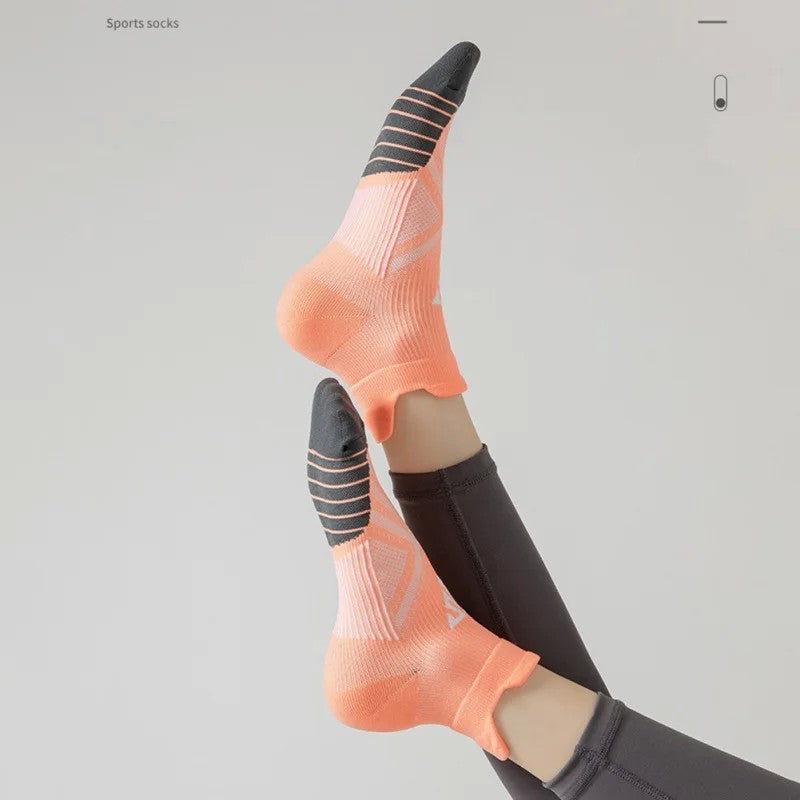 Sports Socks For Men Women Breathable Running Fitness Compression Socks Professional Marathon Quick Dry Socks Elastic Footwear